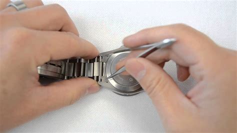 youtube tudor watch bracelet removal